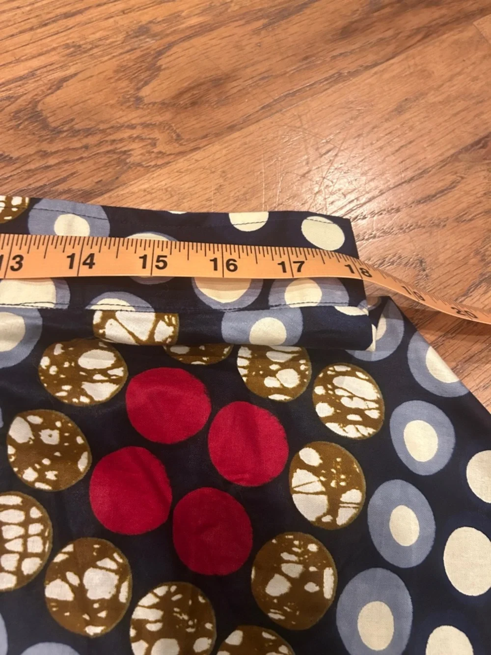 Black & Red Polka dot Circle Skater Skirt Handmade
